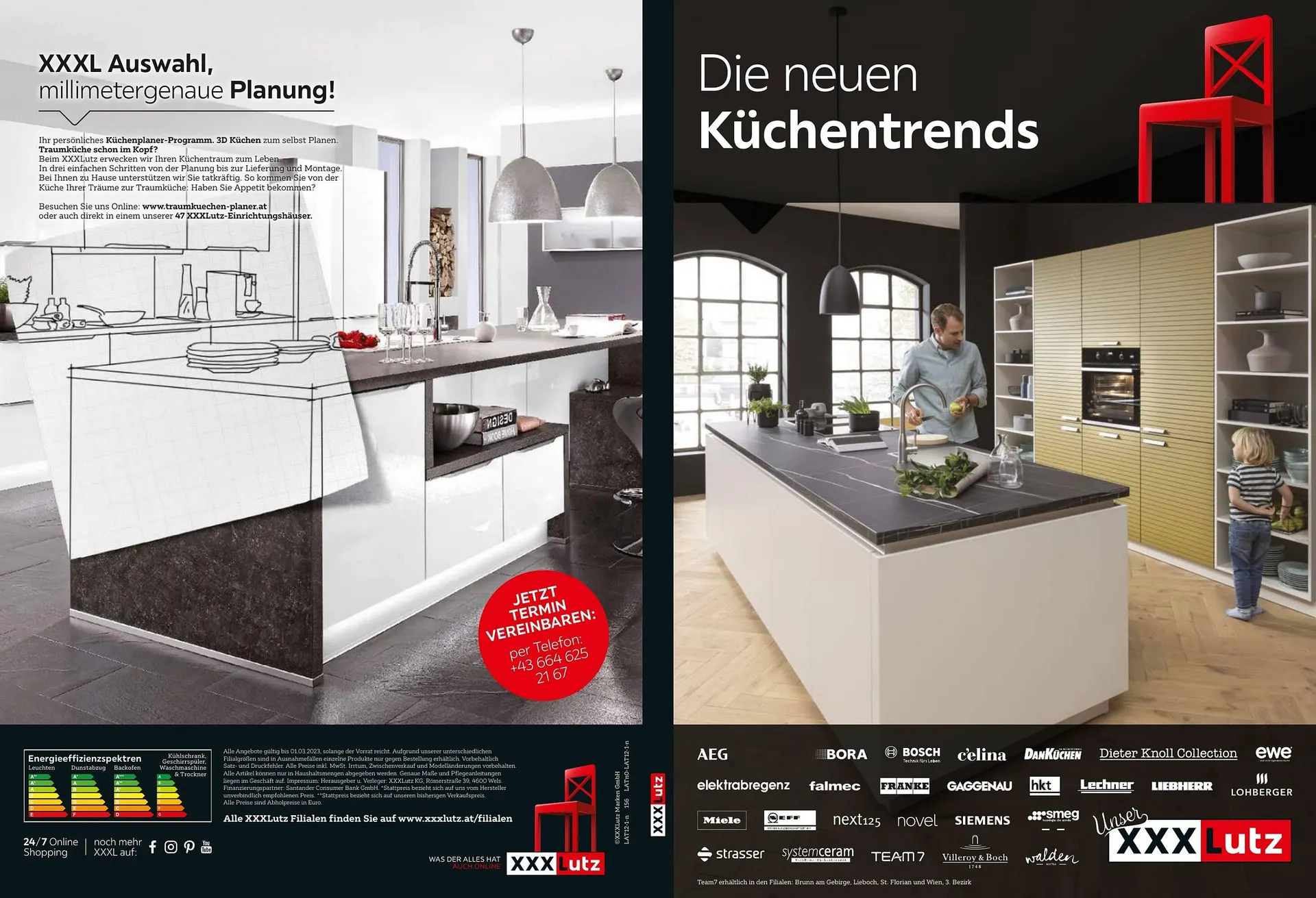 XXXLutz Flugblatt von 10. Mai bis 1. März 2025 - Flugblätt seite 1