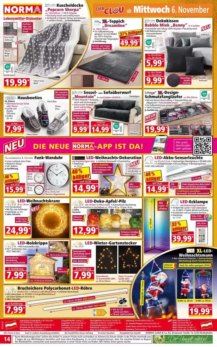 Attraktive Angebote entdecken von 4. November bis 8. November 2024 - Flugblätt seite 14