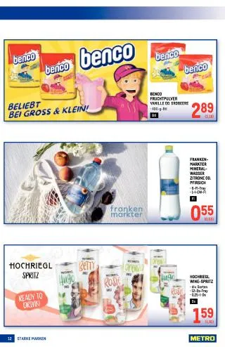 METRO Flugblatt Food von 23. Juli bis 5. August 2026 - Flugblätt seite  12