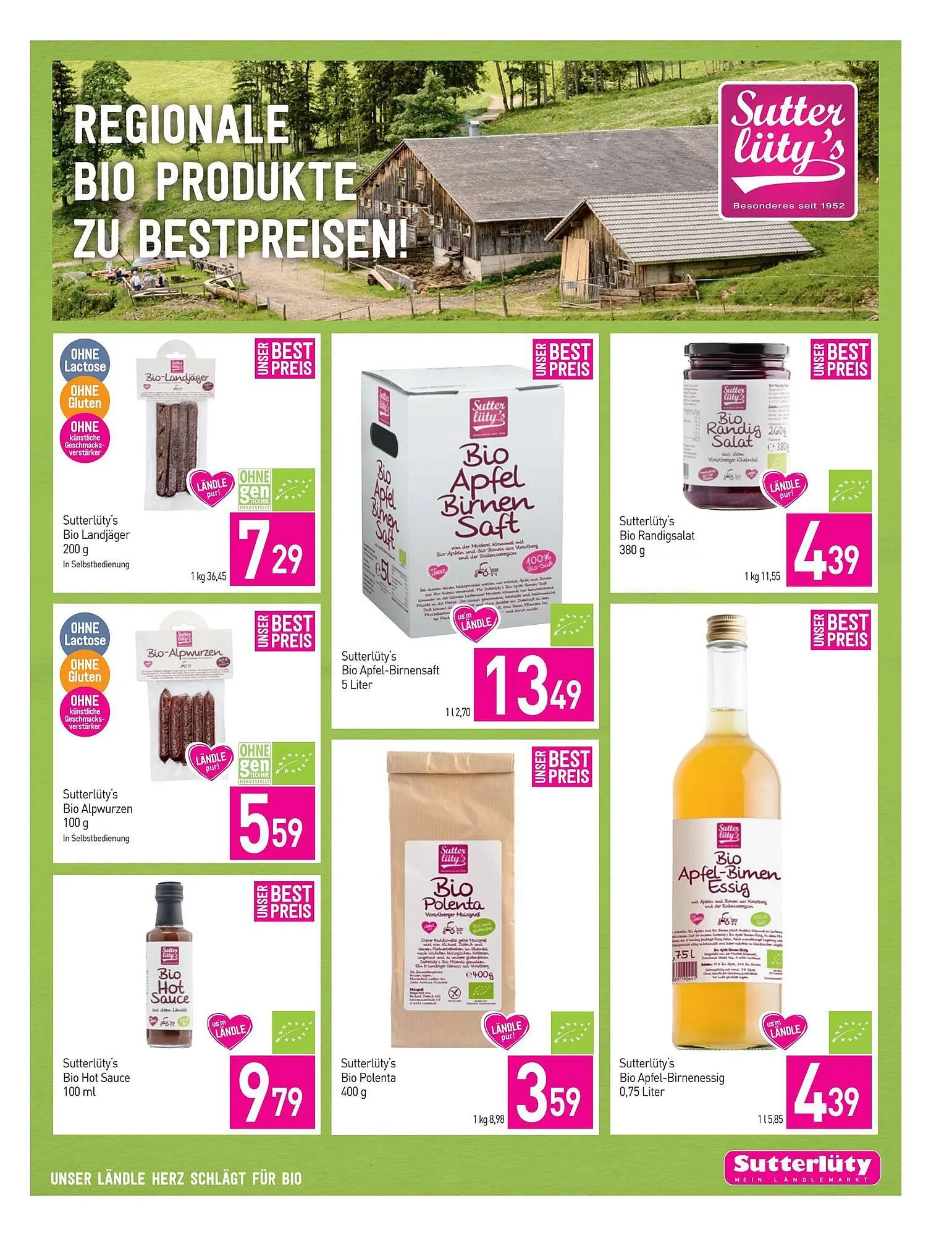 Sutterlüty Flugblatt von 26. Februar bis 4. März 2026 - Flugblätt seite 7