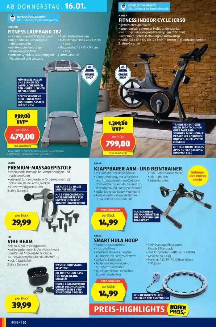 Blättern Sie online im HOFER Flugblatt von 8. Jänner bis 15. Jänner 2025 - Flugblätt seite 30