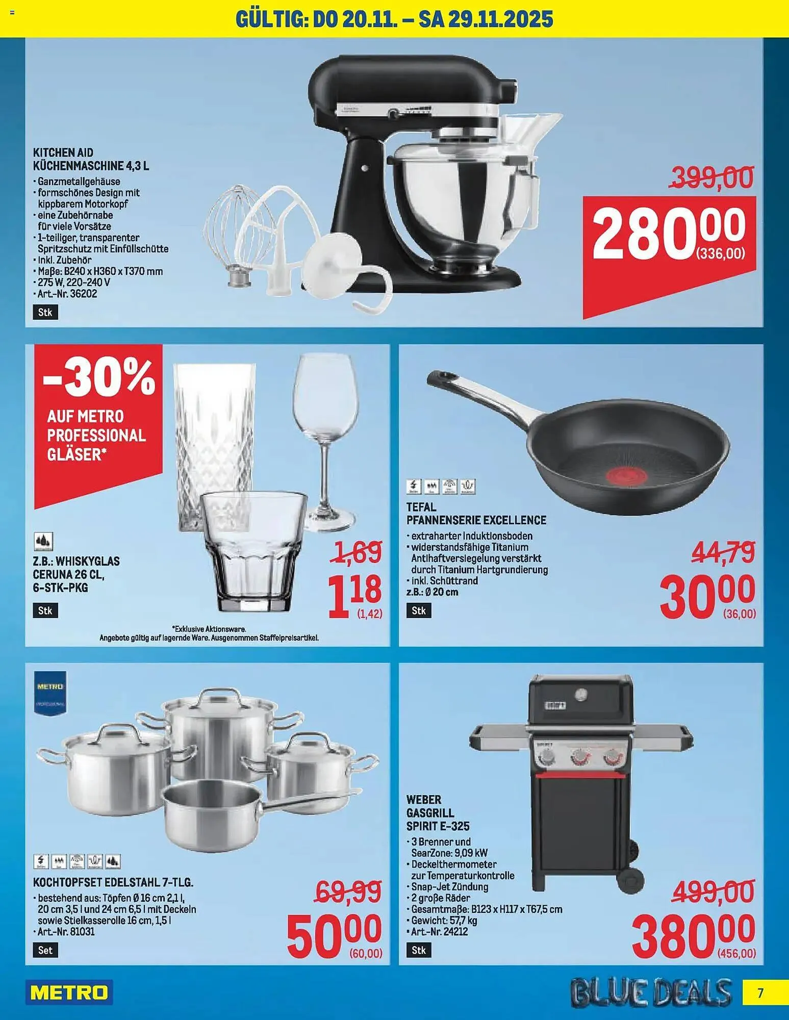 Metro Flugblatt von 13. November bis 29. November 2025 - Flugblätt seite 7