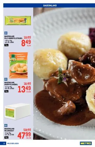 METRO Flugblatt Specials - Wild von 17. September bis 25. November 2026 - Flugblätt seite  12