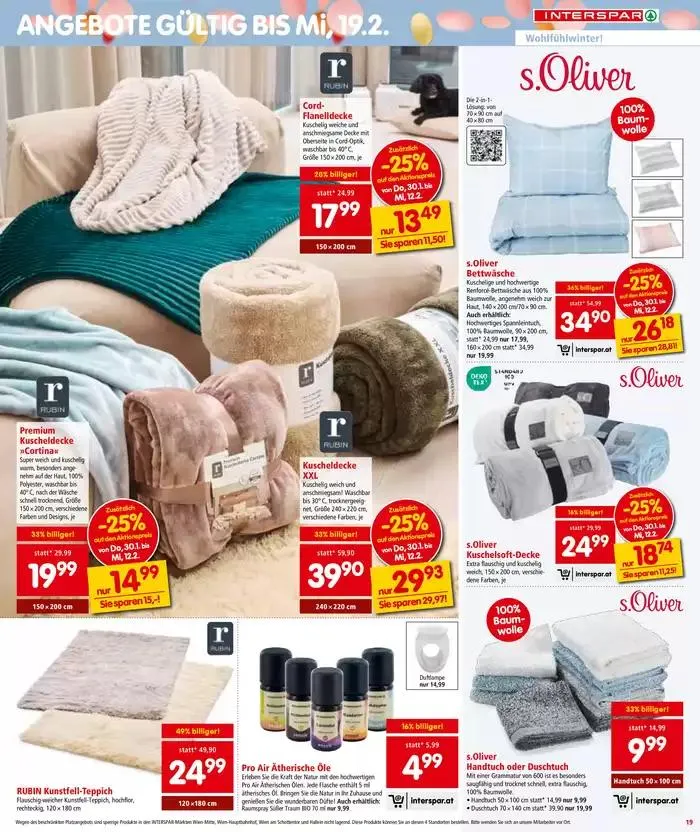 Exklusive Schnäppchen von 30. Jänner bis 13. Februar 2025 - Flugblätt seite 19
