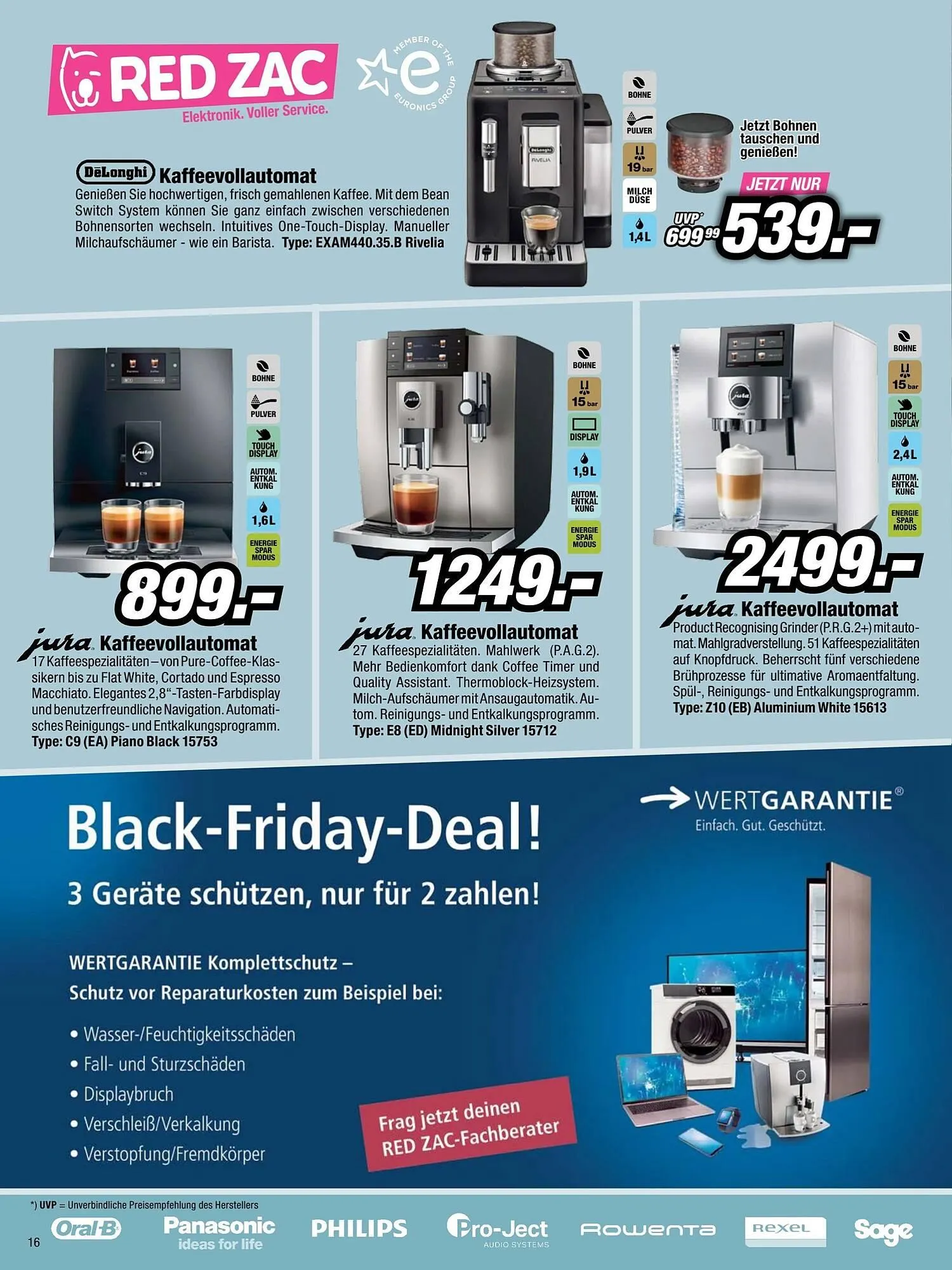 Red Zac Flugblatt von 23. November bis 11. Dezember 2025 - Flugblätt seite  16