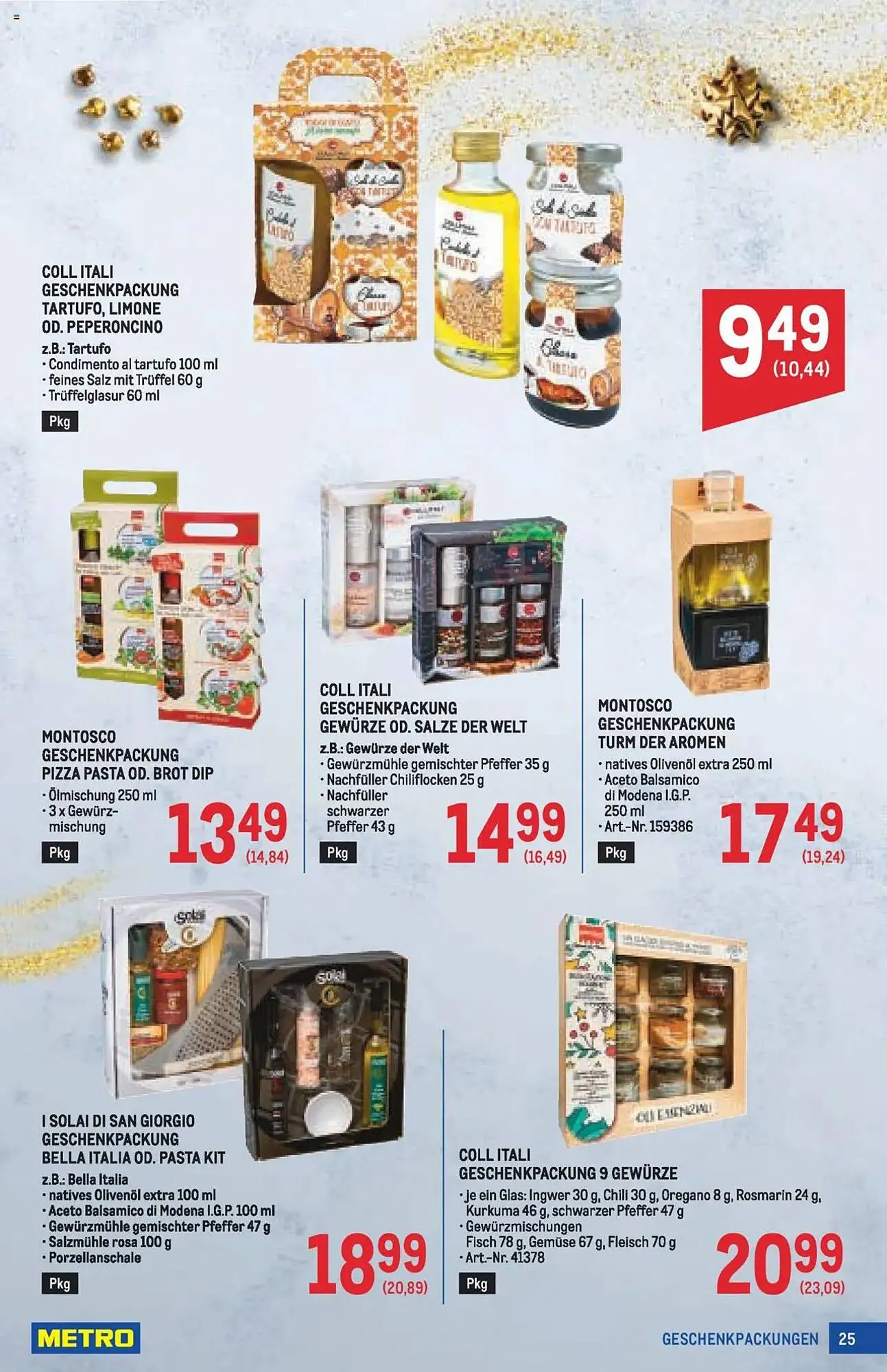 Metro Flugblatt von 16. Oktober bis 24. Dezember 2025 - Flugblätt seite  25