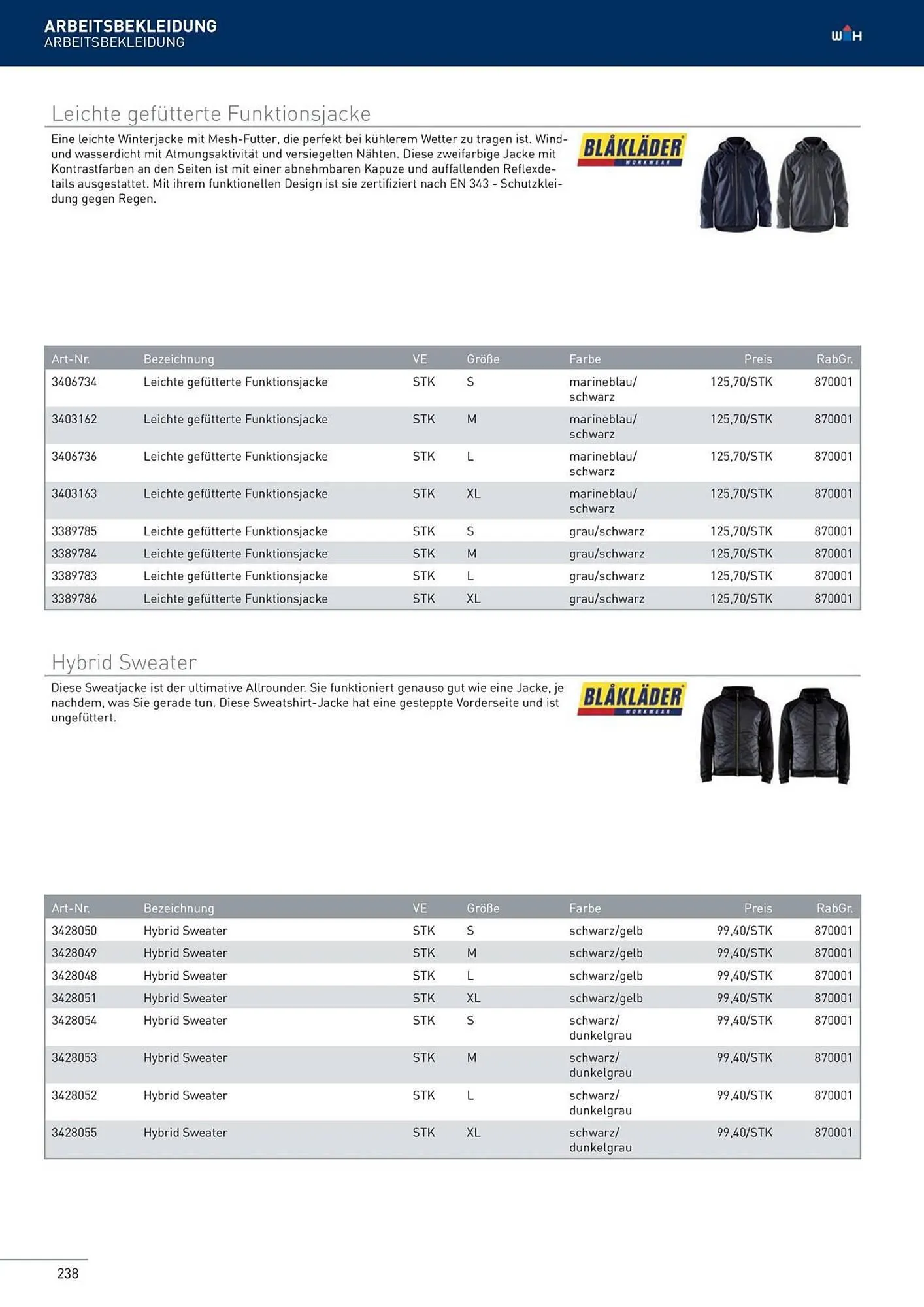 Würth Flugblatt von 22. Februar bis 31. Dezember 2024 - Flugblätt seite  238
