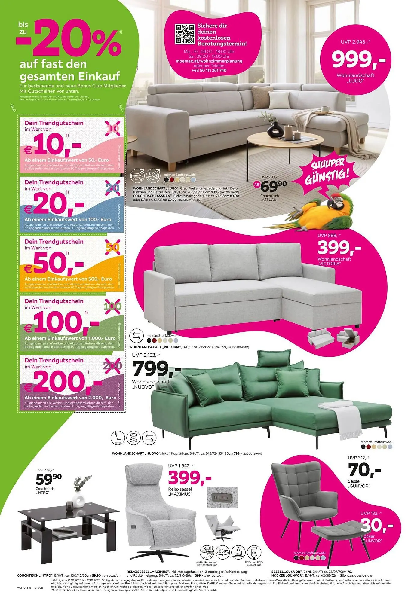 Mömax Flugblatt von 21. Oktober bis 28. Oktober 2025 - Flugblätt seite  4