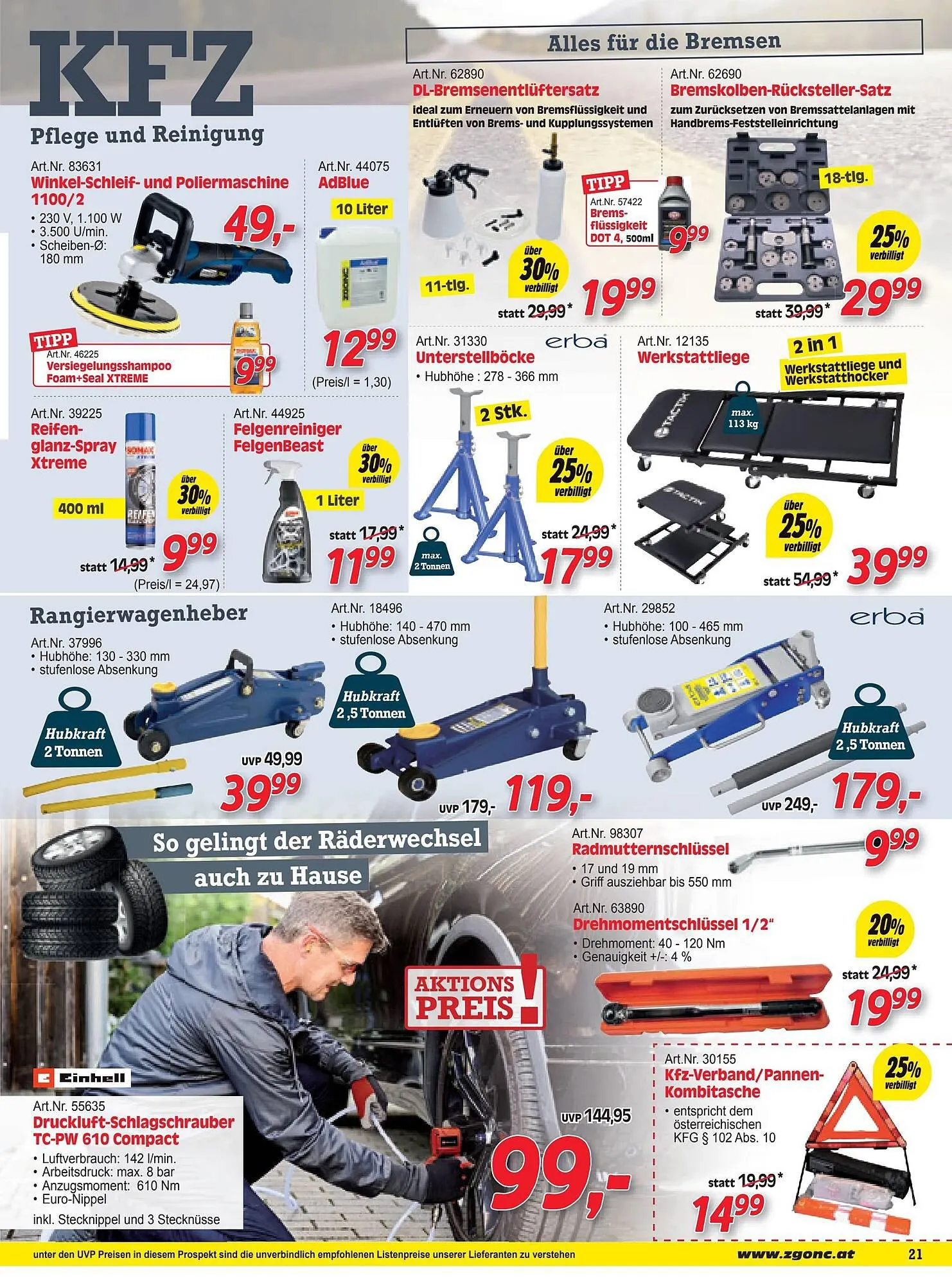 Zgonc Flugblatt von 26. März bis 21. April 2024 - Flugblätt seite 21