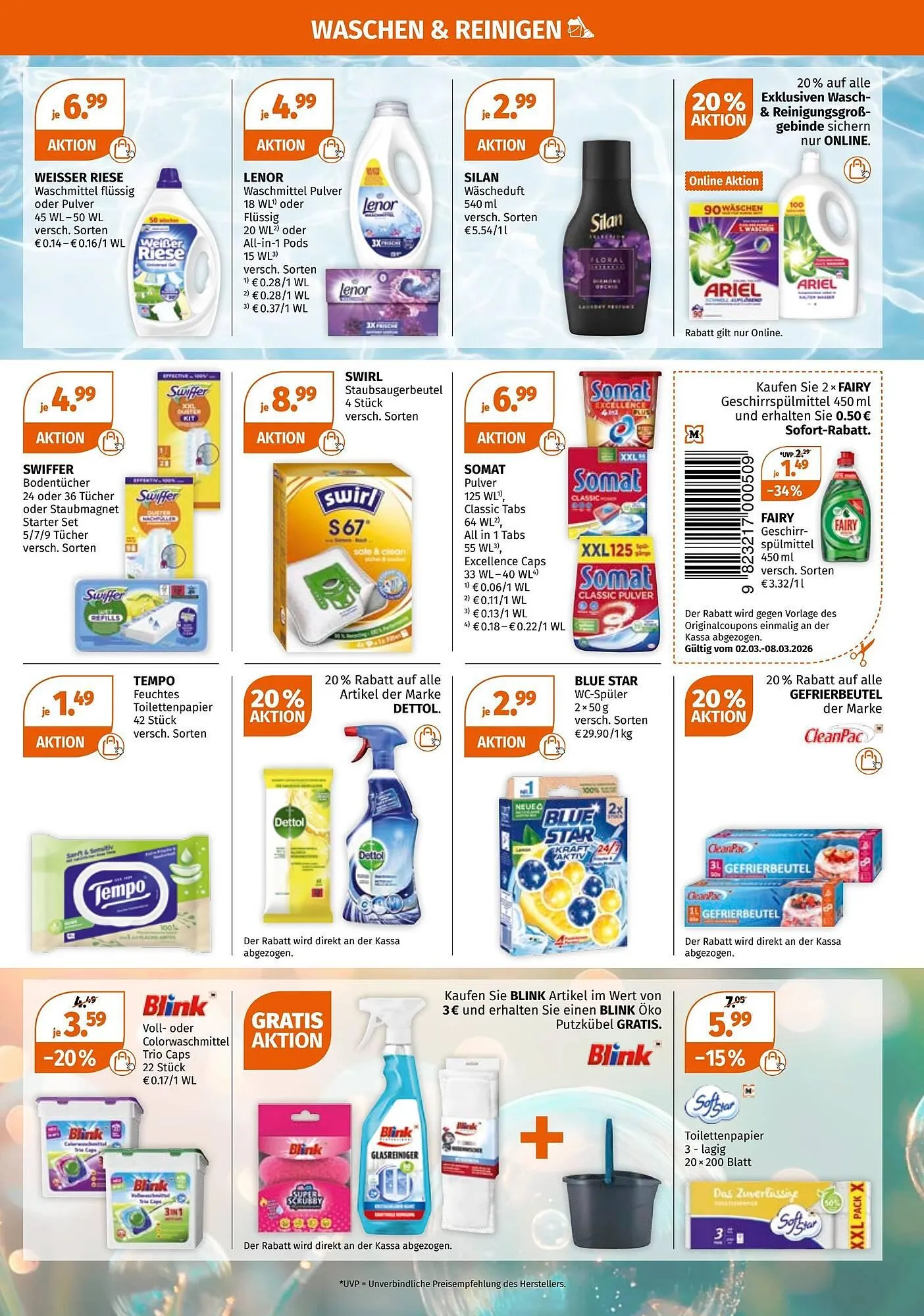 Müller Flugblatt von 2. März bis 8. März 2026 - Flugblätt seite 9