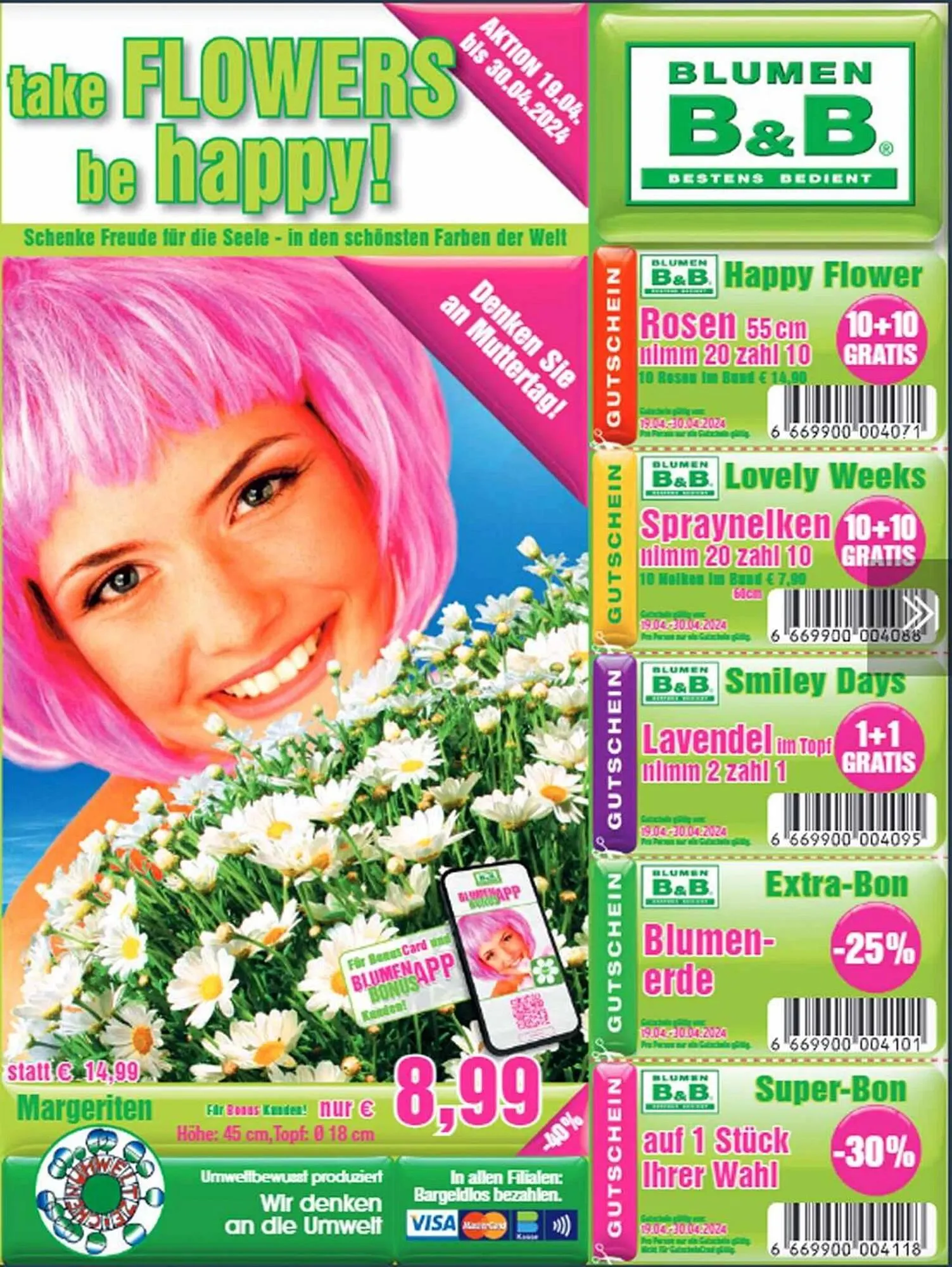 Blumen B&B Flugblatt - 1