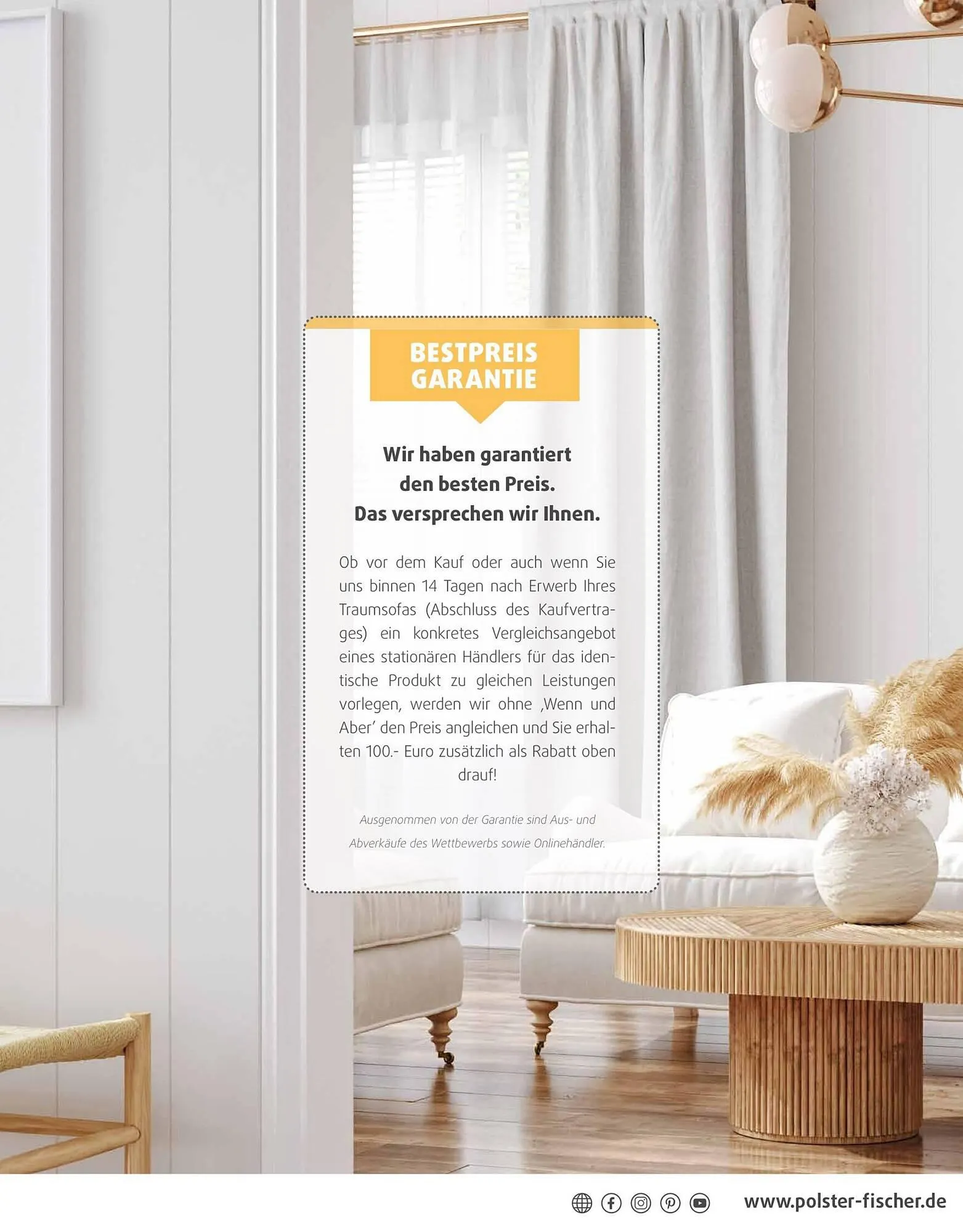 Polstermöbel Fischer Flugblatt von 15. Februar bis 17. März 2024 - Flugblätt seite 9