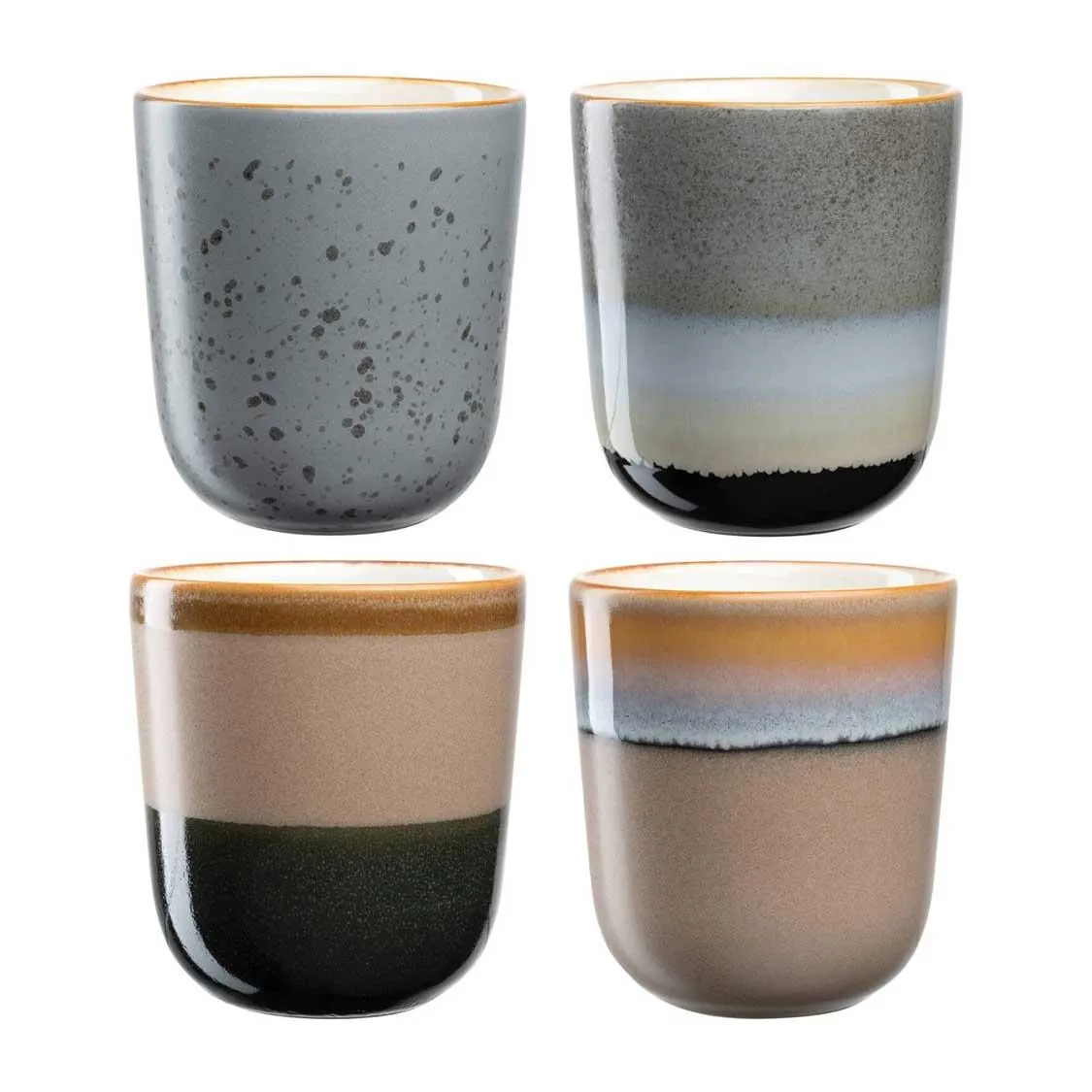 Keramikbecher ROMA 330 ml 4er-Set