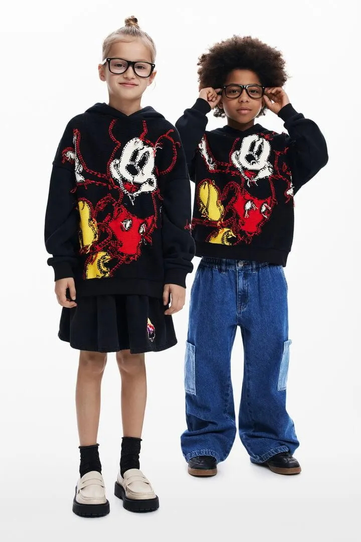 Mickey™ Sweatshirt mit Fäden