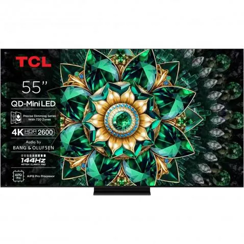 TCL 55Q7C 4K QD-Mini LED HDR PREMIUM TV mit Google TV 139 cm (55")