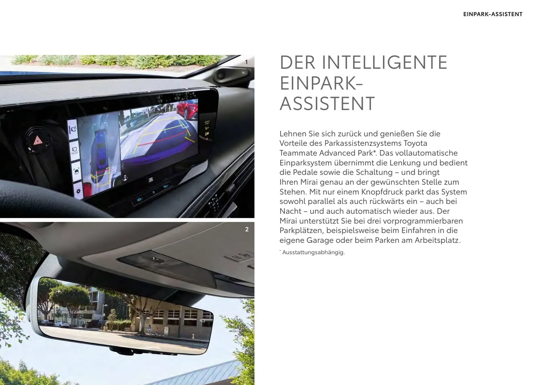 Toyota Mirai Flugblatt von 11. Juli bis 9. Jänner 2025 - Flugblätt seite 19