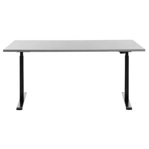 Schreibtisch 200x80cm grau/schwarz TOPSTAR NIK200-SM-043