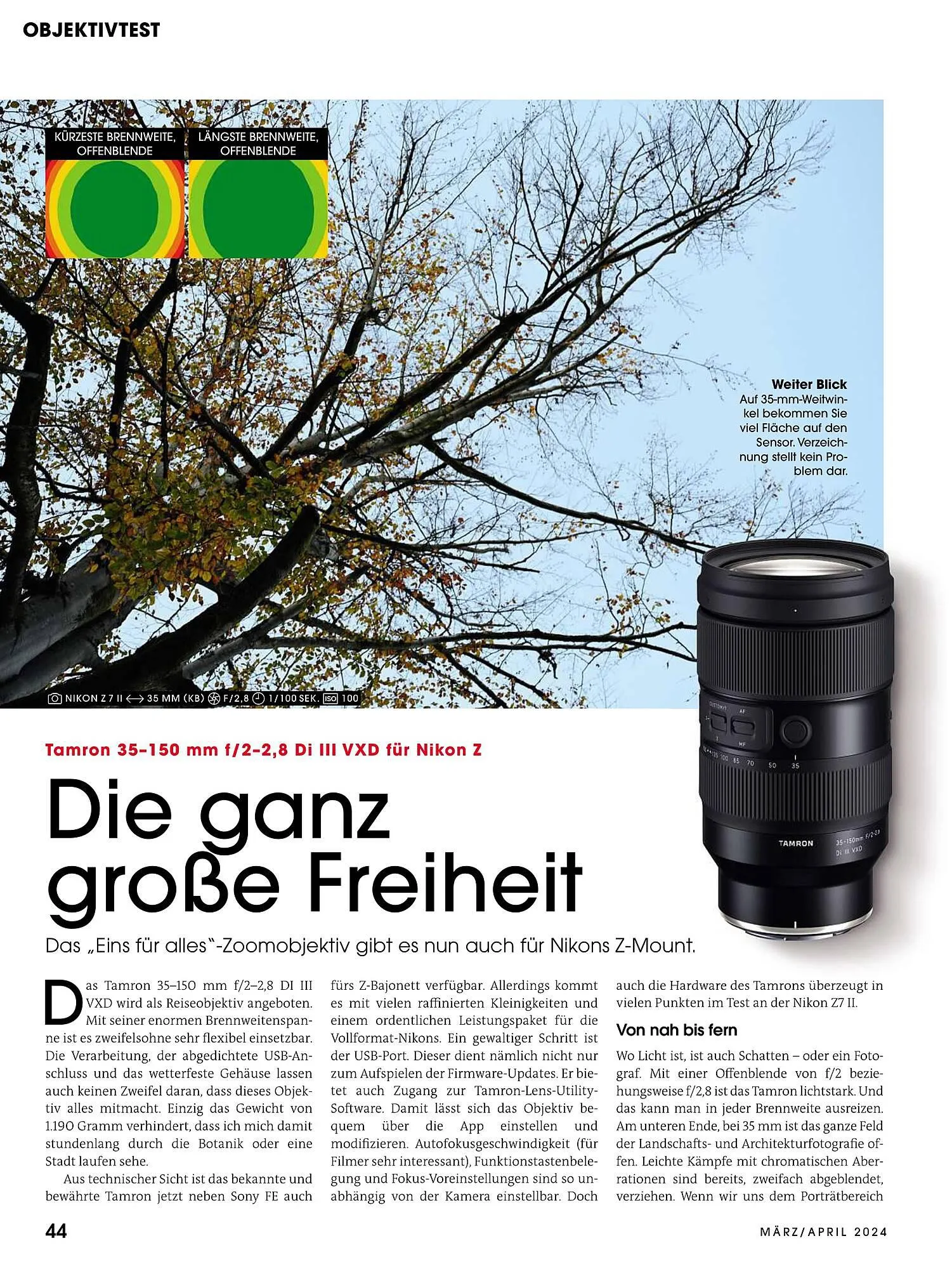 RINGFOTO Flugblatt von 1. März bis 30. April 2024 - Flugblätt seite  44