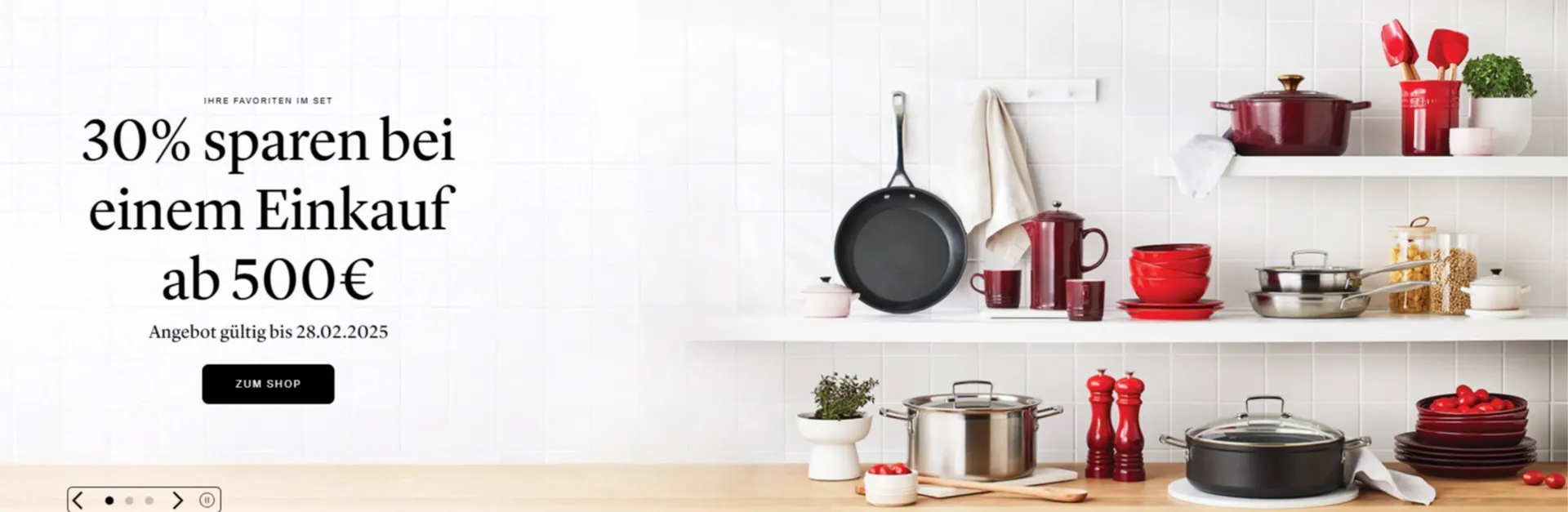 Le Creuset Flugblatt - 1