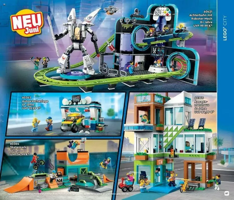 Lego Juni-Dezember 2024 von 14. Juni bis 31. Dezember 2024 - Flugblätt seite  87
