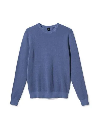 herentrui Lars wafel middenblauw