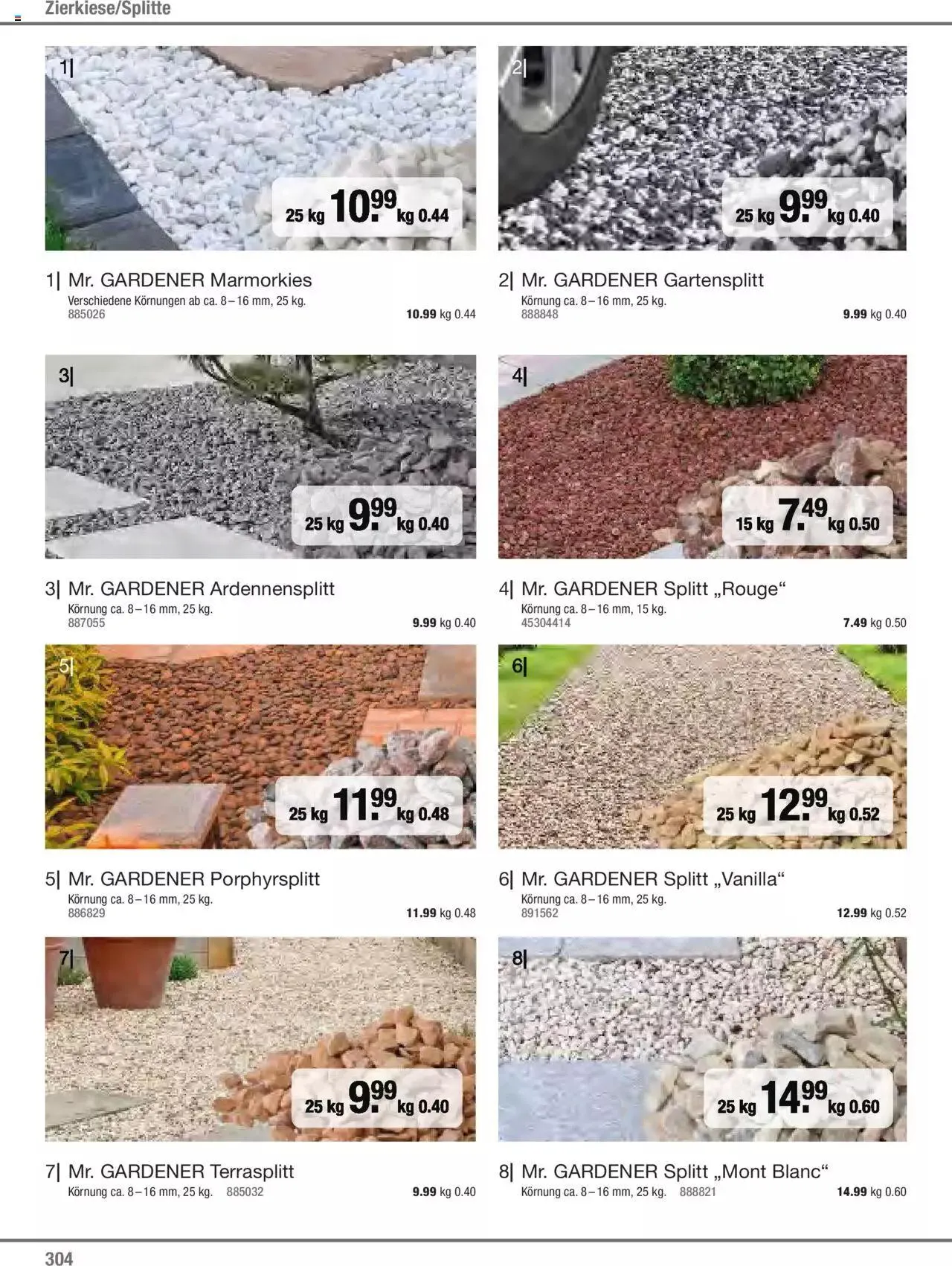 Hagebau Gartenjahr 2023 von 7. März bis 31. Dezember 2023 - Flugblätt seite  304