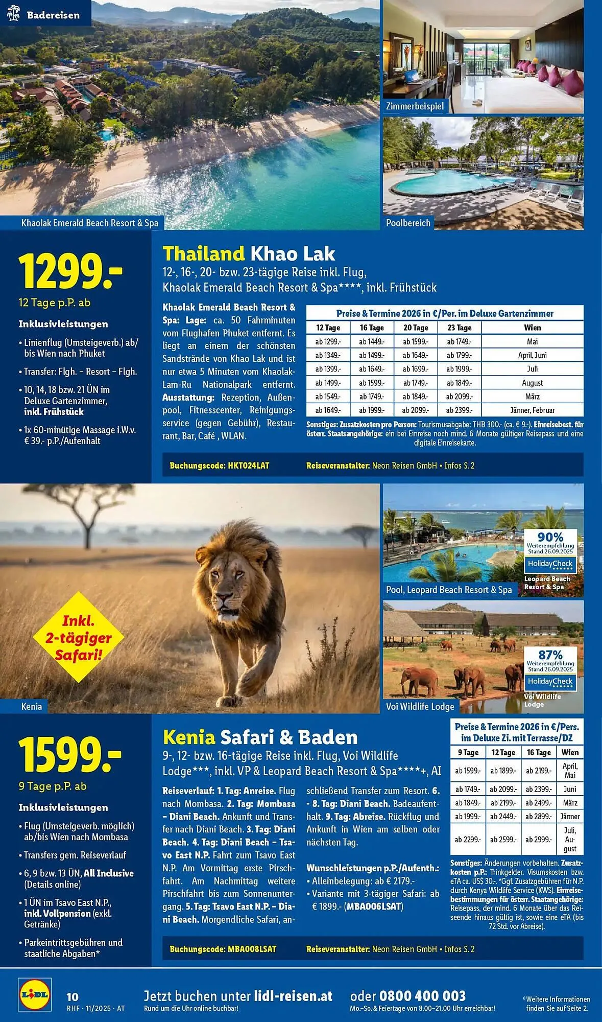 Lidl Flugblatt von 29. Oktober bis 30. November 2025 - Flugblätt seite 10