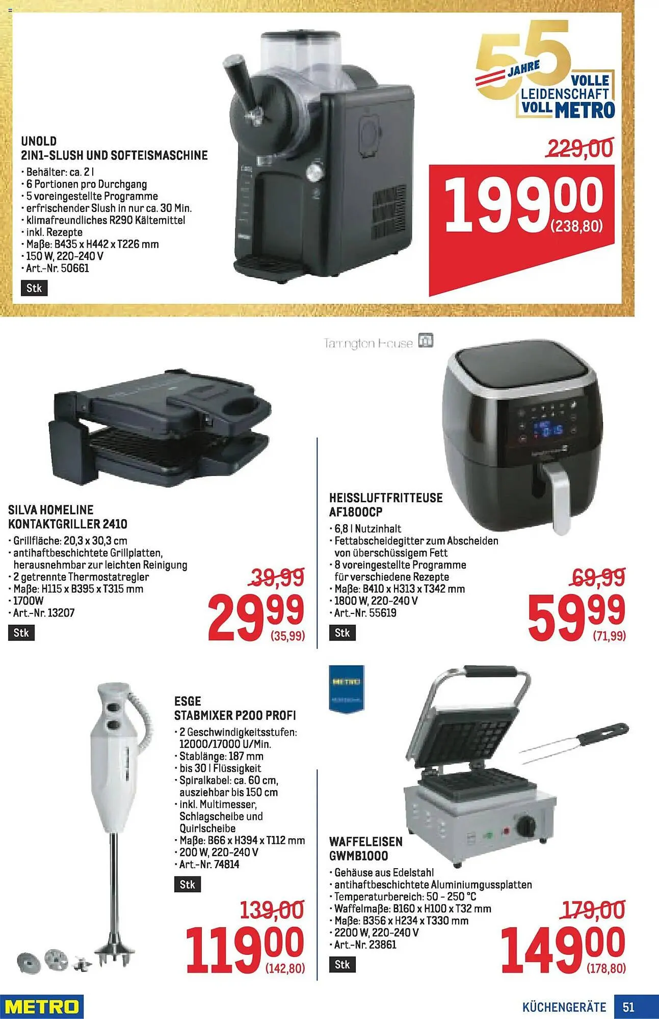 Metro Flugblatt von 19. März bis 1. April 2026 - Flugblätt seite 51