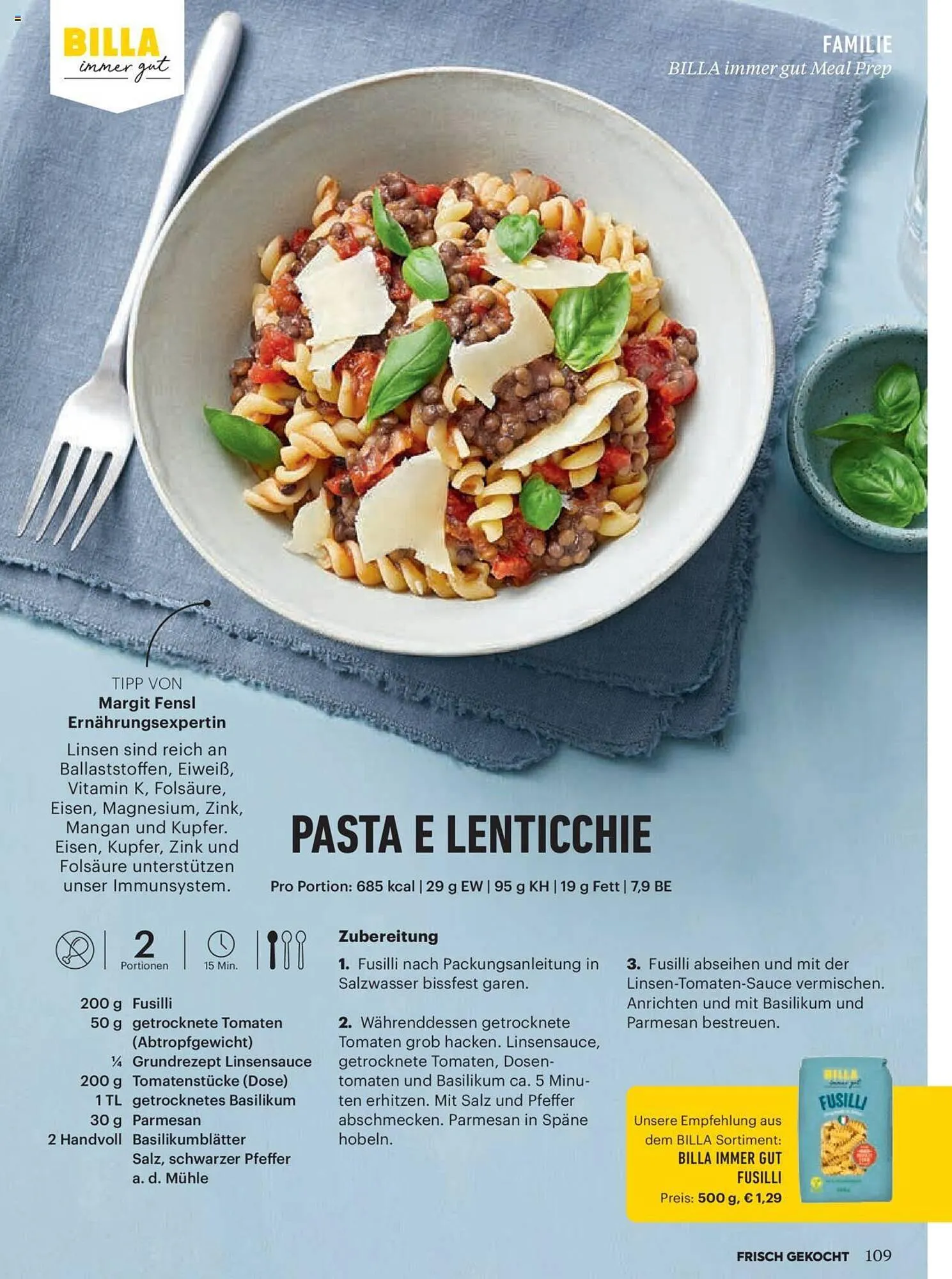 Billa Flugblatt von 1. Dezember bis 31. Dezember 2023 - Flugblätt seite 109