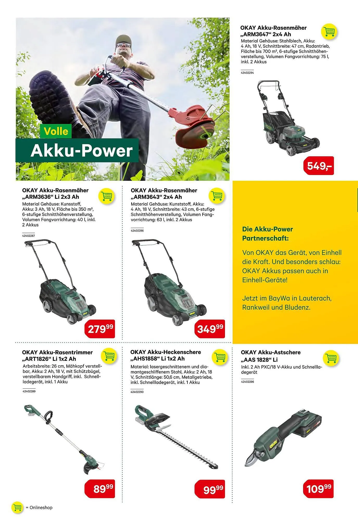 BayWa Flugblatt von 3. April bis 13. April 2024 - Flugblätt seite  14