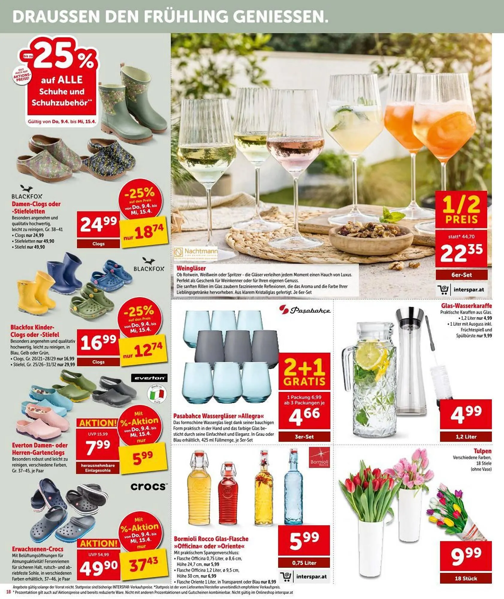 Interspar Flugblatt von 9. April bis 22. April 2026 - Flugblätt seite  18