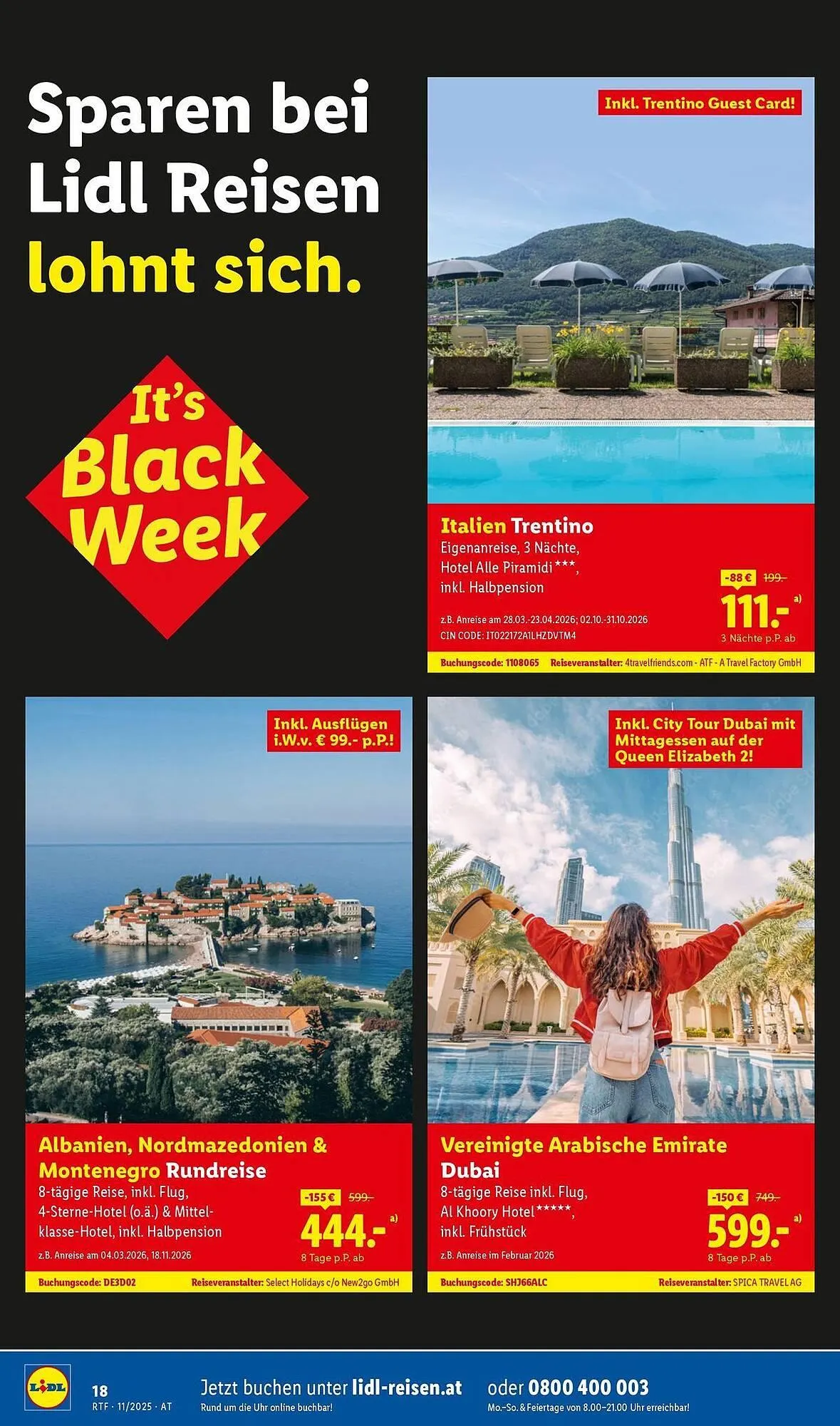 Lidl Flugblatt von 12. November bis 15. Dezember 2025 - Flugblätt seite 18