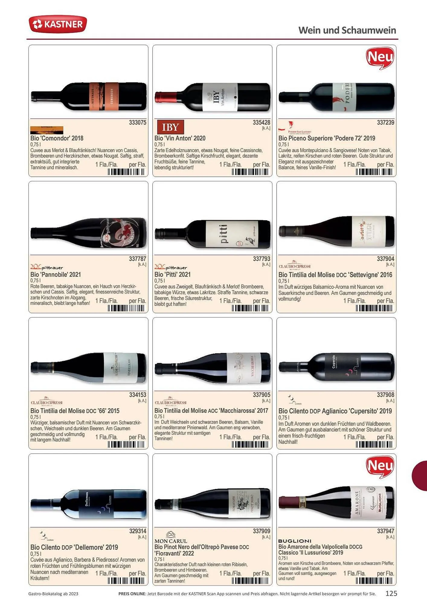 Kastner Flugblatt von 15. September bis 30. Dezember 2023 - Flugblätt seite  127