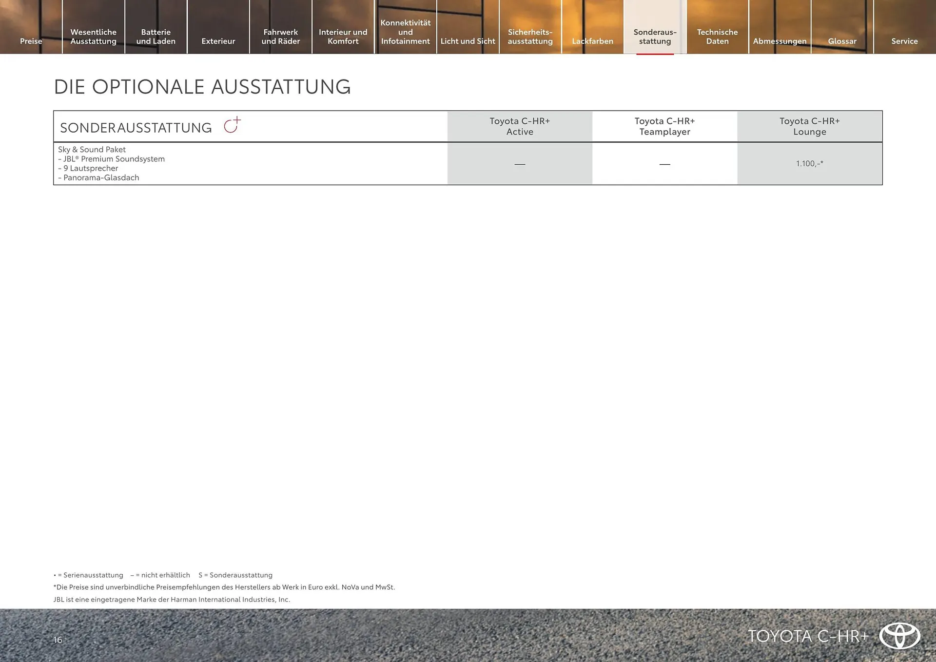 Toyota Flugblatt von 1. April bis 30. April 2026 - Flugblätt seite  16