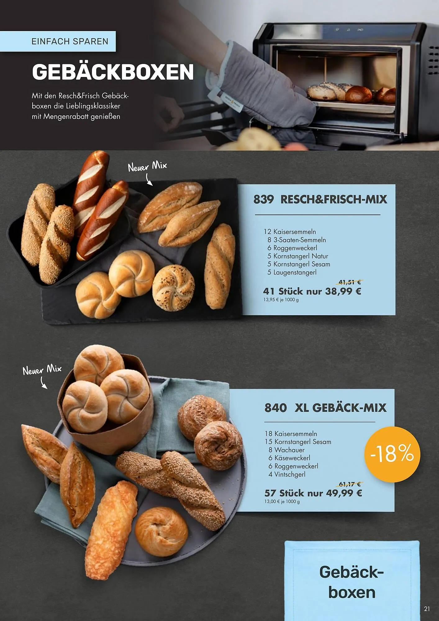 Resch & Frisch Flugblatt von 1. Jänner bis 31. Dezember 2024 - Flugblätt seite  21