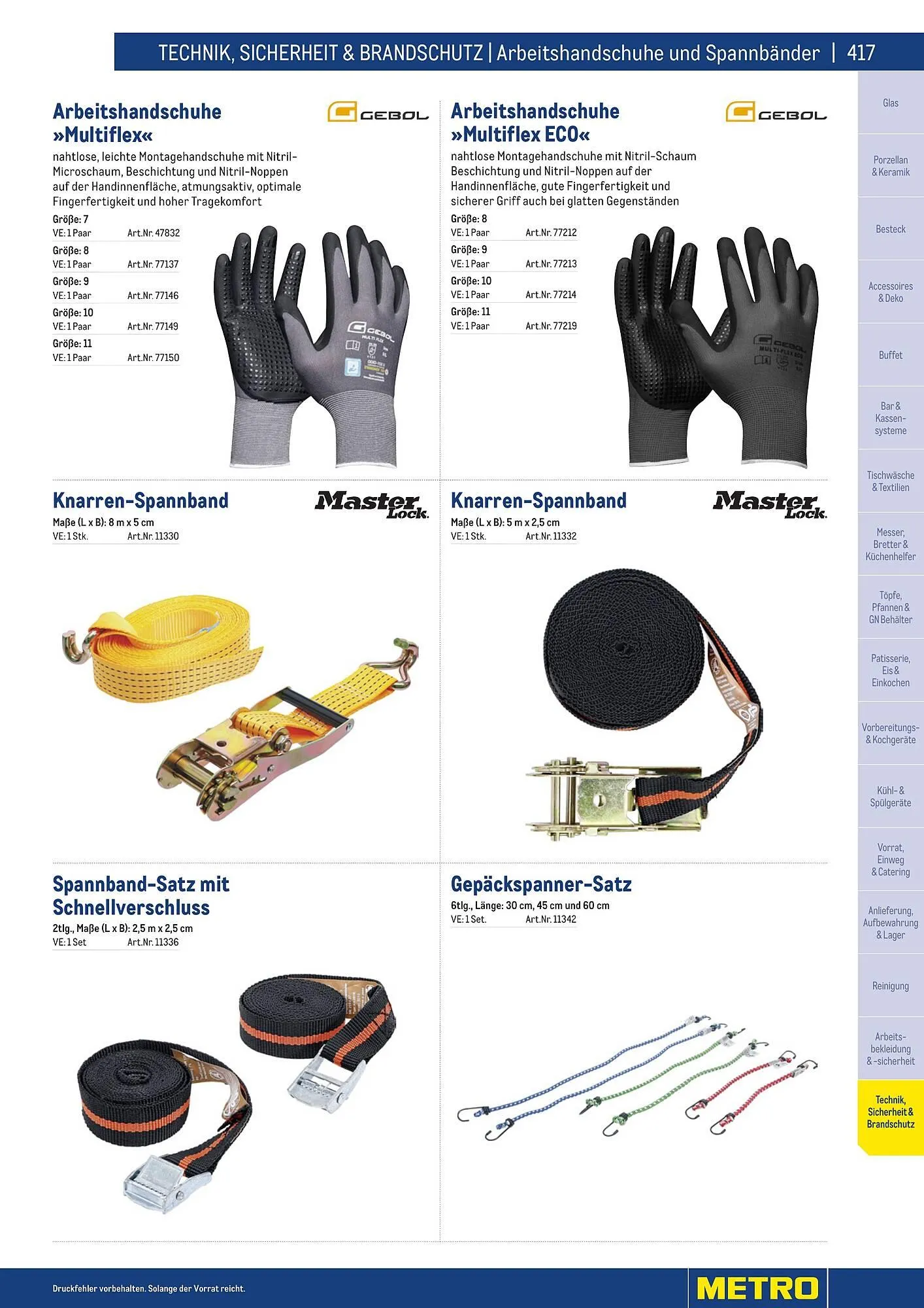 Metro Flugblatt von 25. März bis 31. Dezember 2026 - Flugblätt seite 417