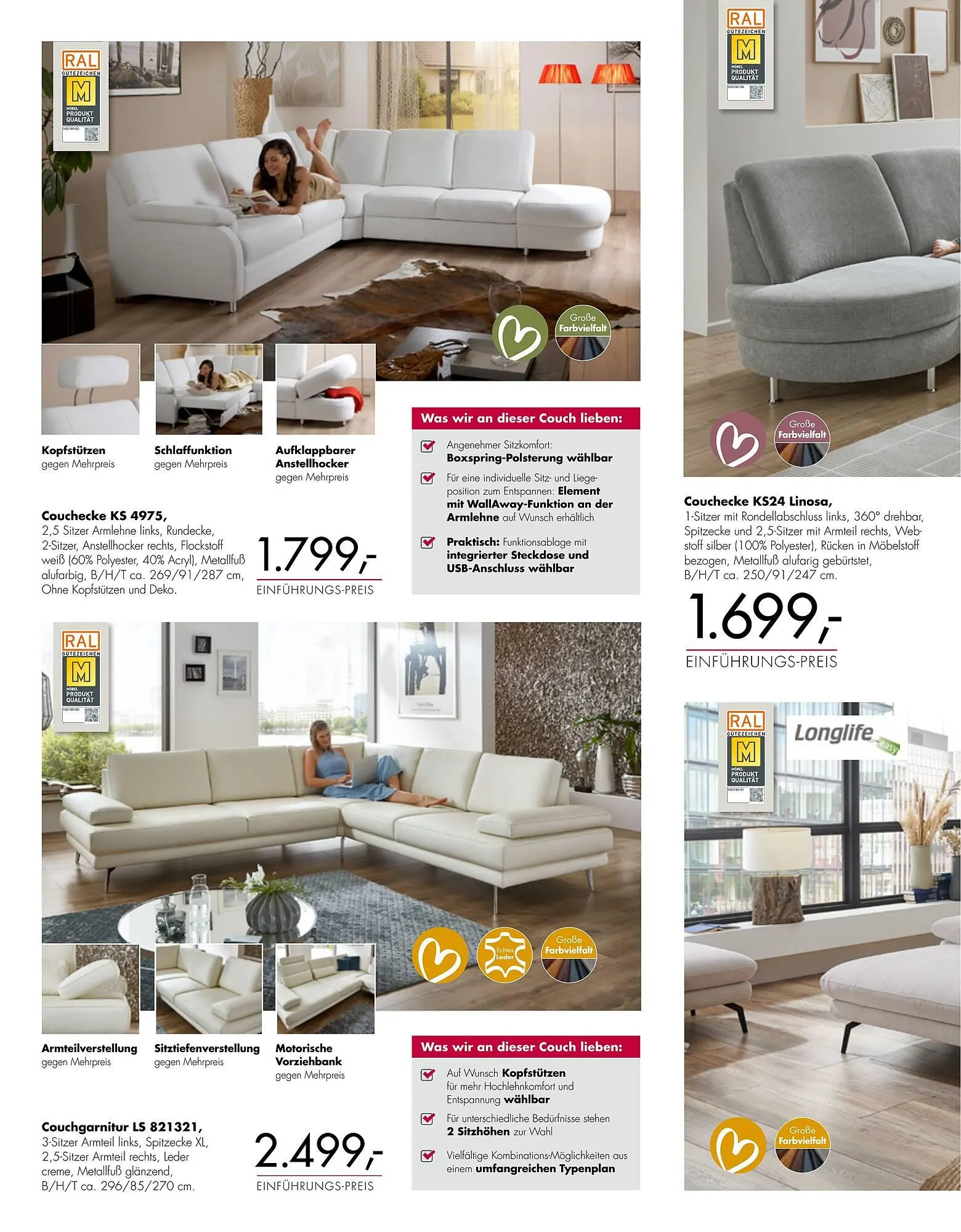 Polstermöbel Fischer Flugblatt von 19. Februar bis 1. Jänner 2027 - Flugblätt seite  8