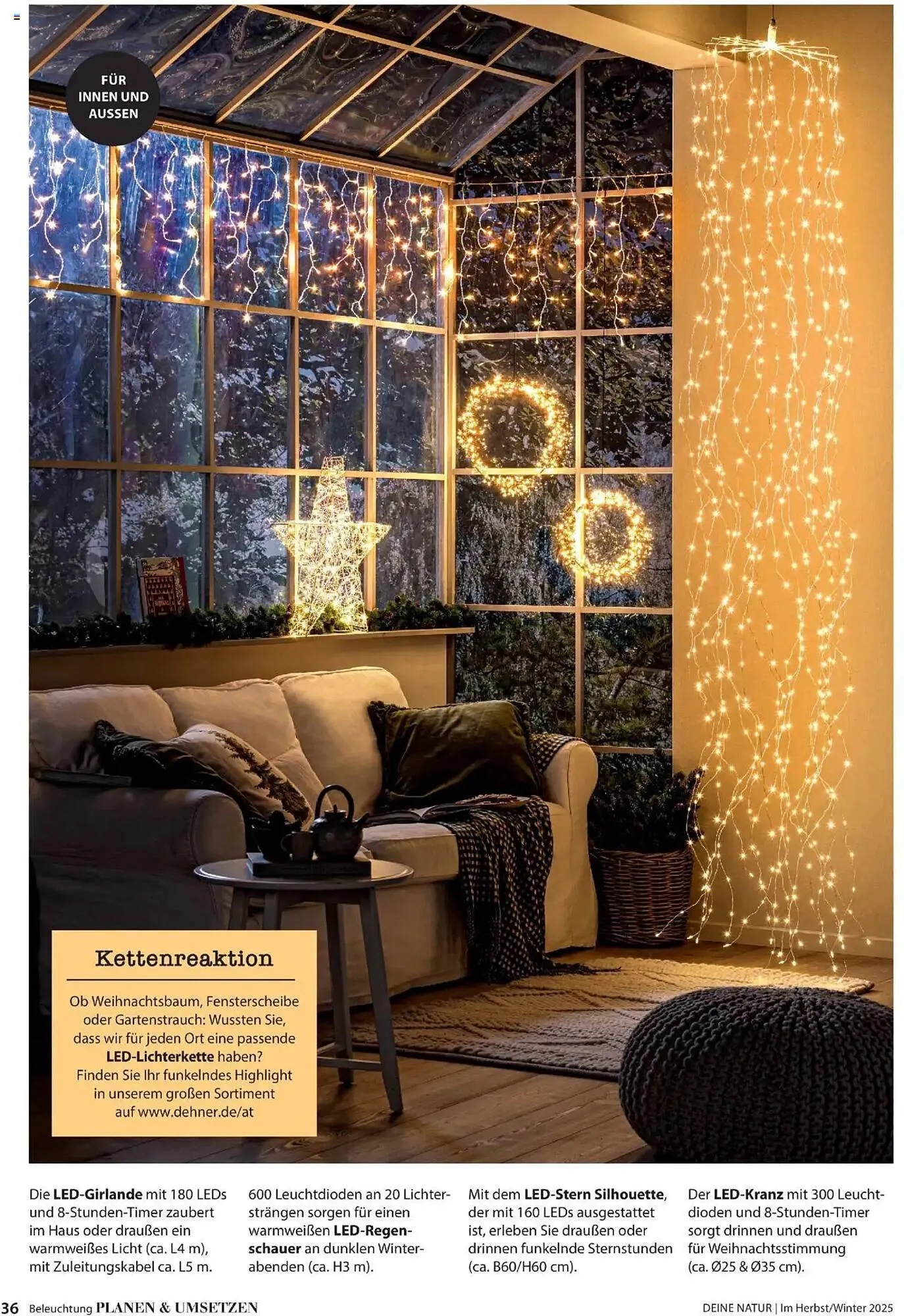 Dehner Flugblatt von 10. Oktober bis 30. November 2025 - Flugblätt seite  36