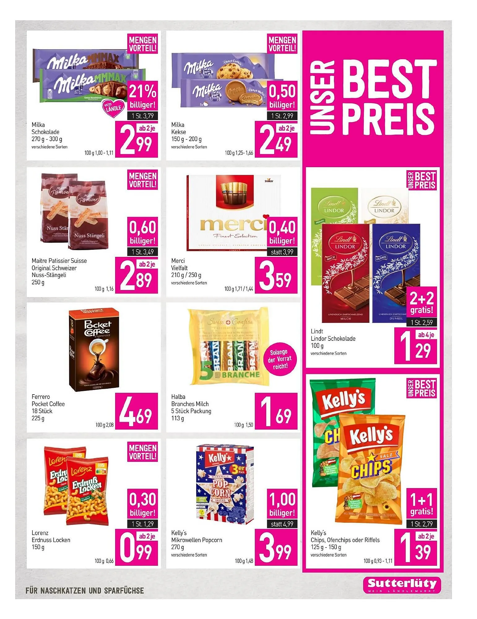 Sutterlüty Flugblatt von 7. Dezember bis 12. Dezember 2023 - Flugblätt seite 15