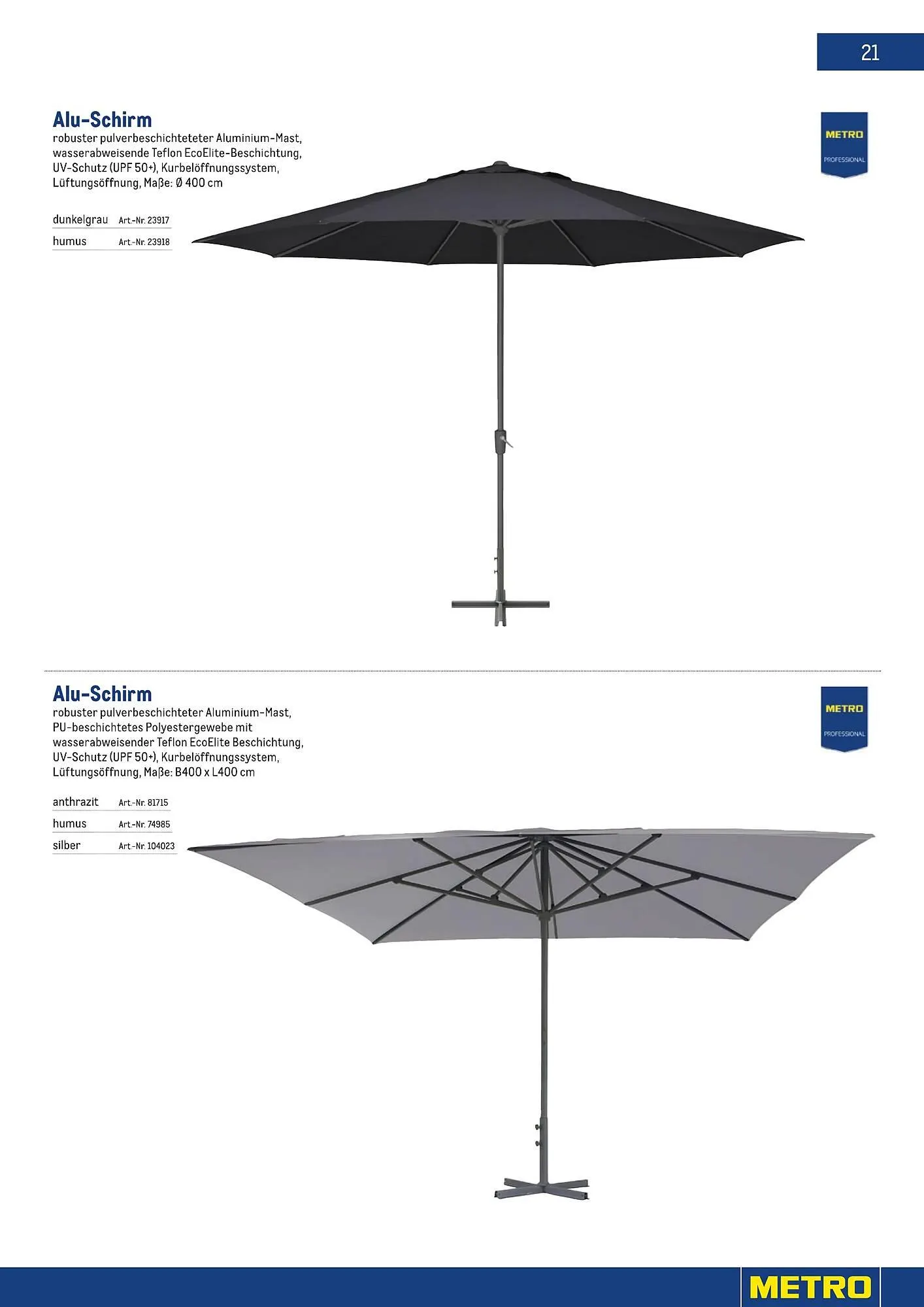 Metro Flugblatt von 25. März bis 31. Dezember 2026 - Flugblätt seite  21