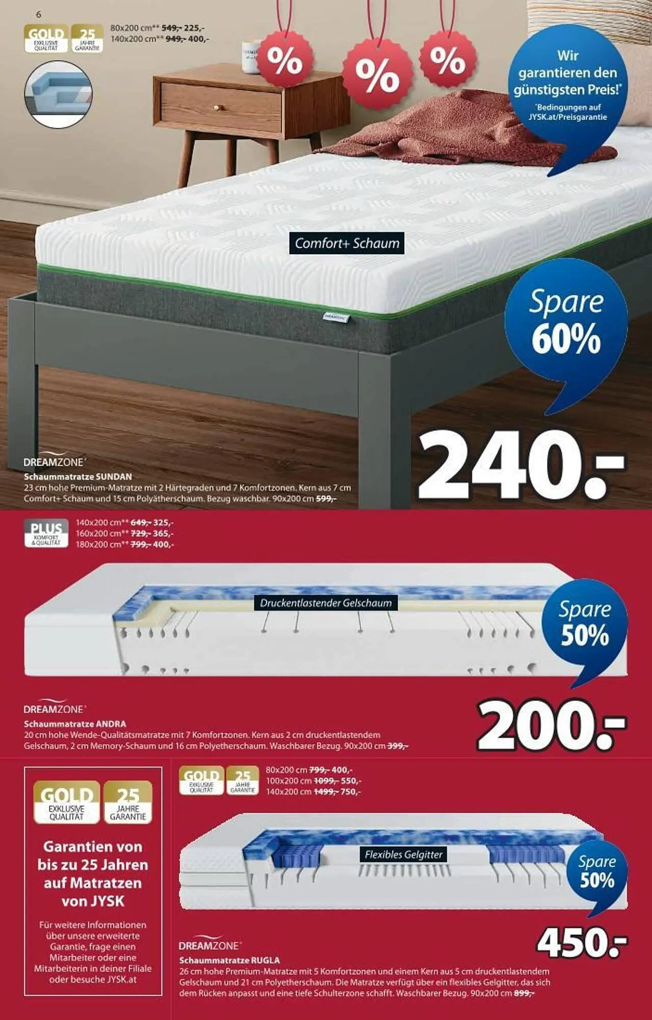 JYSK Flugblatt von 2. Jänner bis 10. Februar 2026 - Flugblätt seite  6