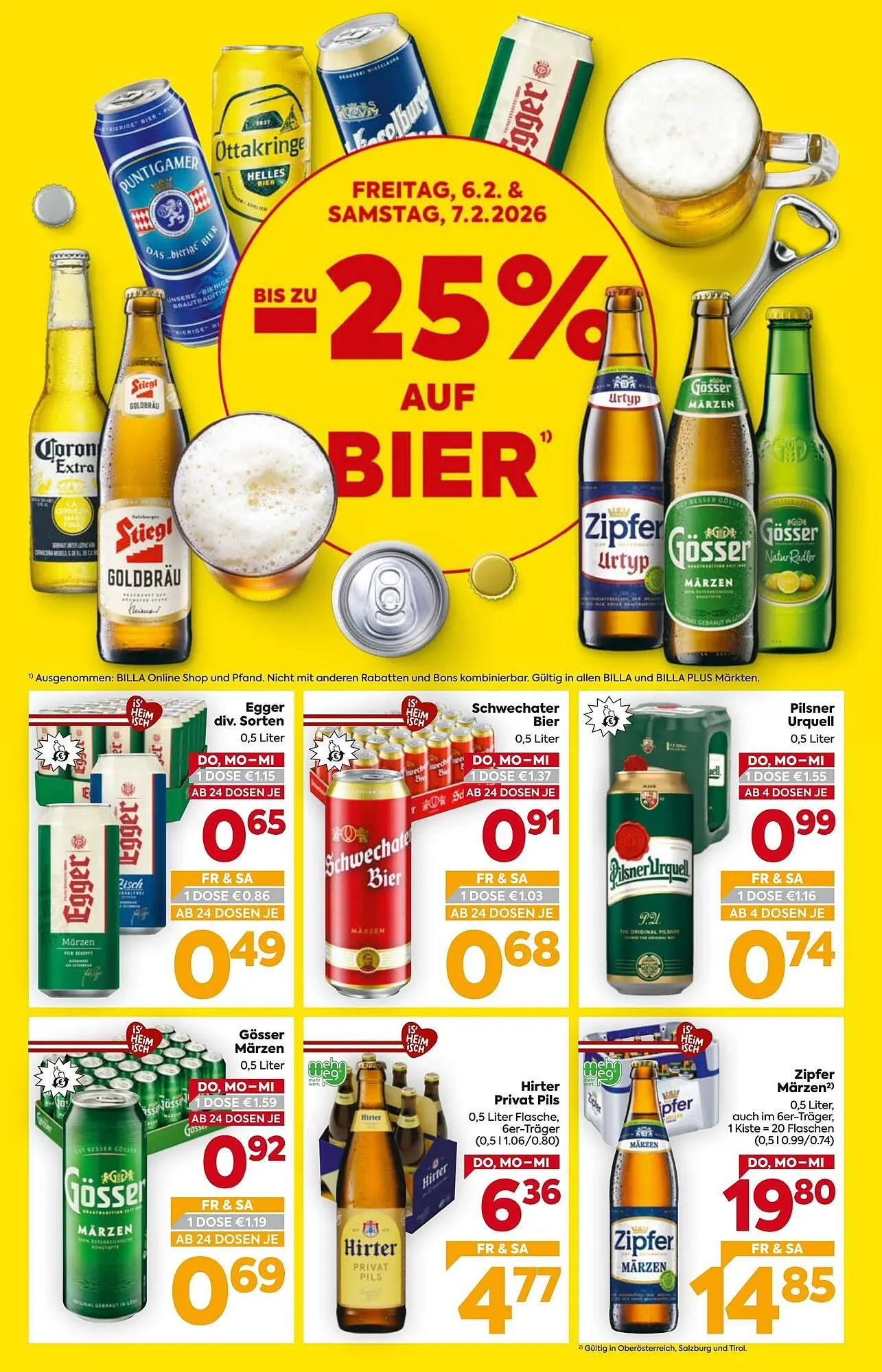 Billa Corso Flugblatt von 5. Februar bis 11. Februar 2026 - Flugblätt seite  2