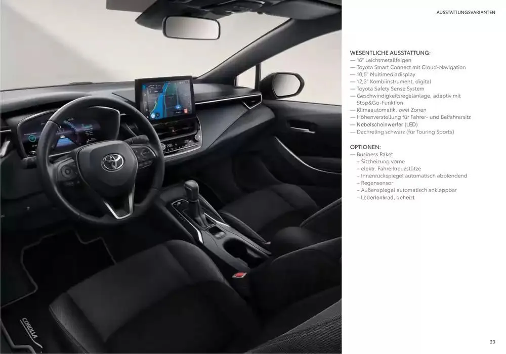 Toyota Corolla von 7. Dezember bis 7. Dezember 2025 - Flugblätt seite  23