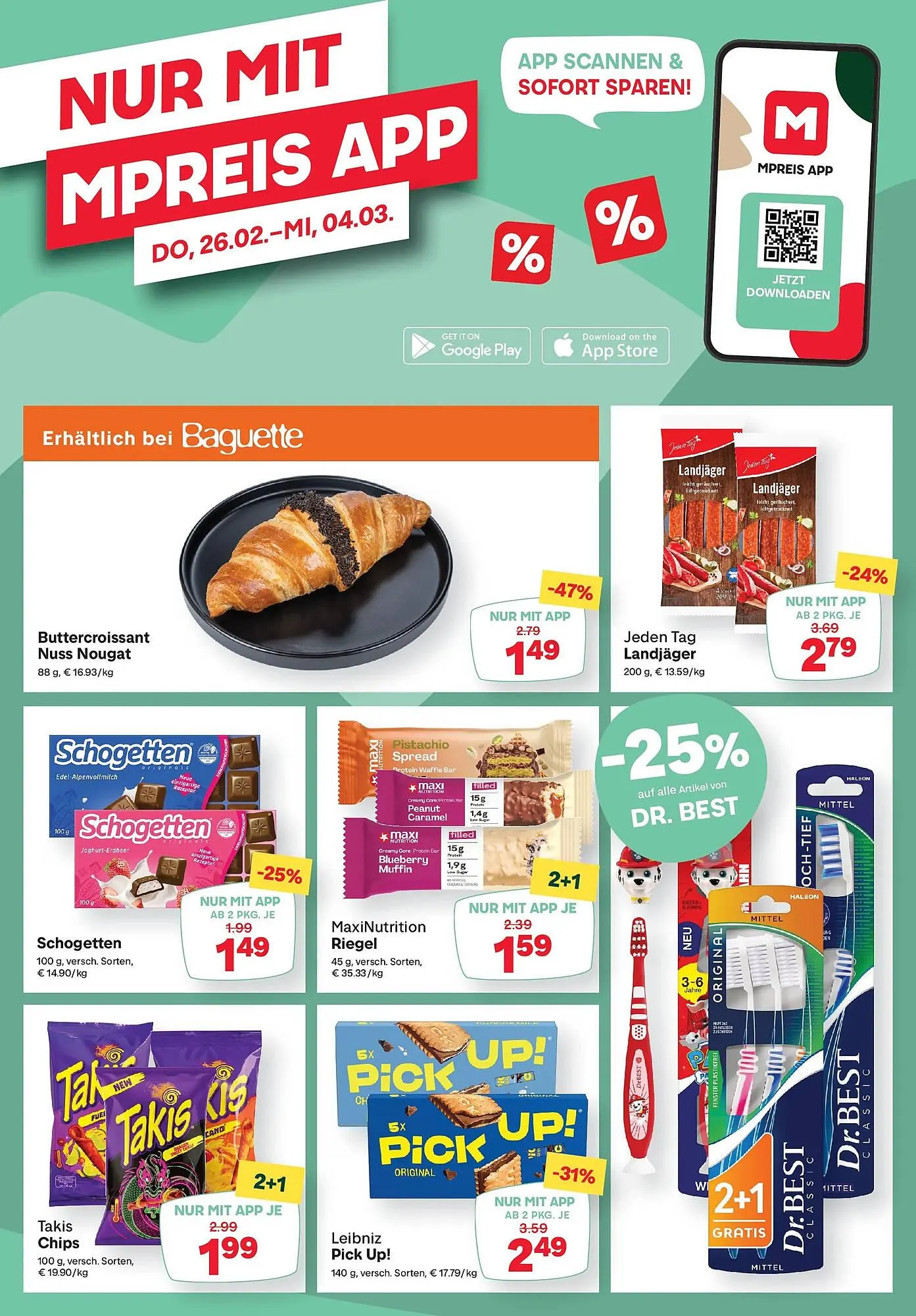 MPreis Flugblatt von 26. Februar bis 4. März 2026 - Flugblätt seite 13