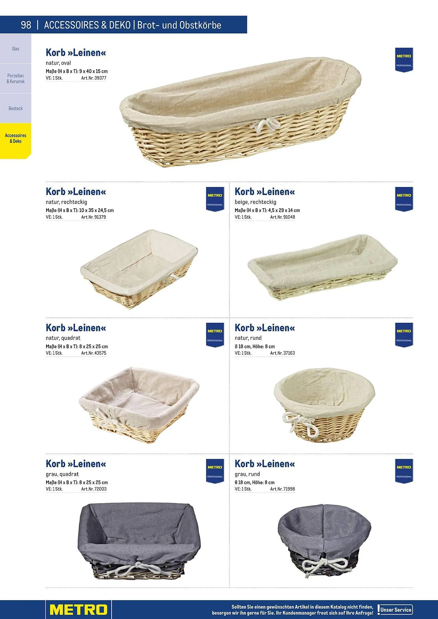 Metro Flugblatt von 25. März bis 31. Dezember 2026 - Flugblätt seite  98