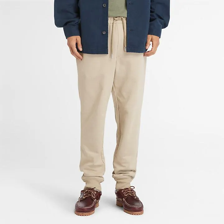 Loopback-Jogginghose für Herren in Beige