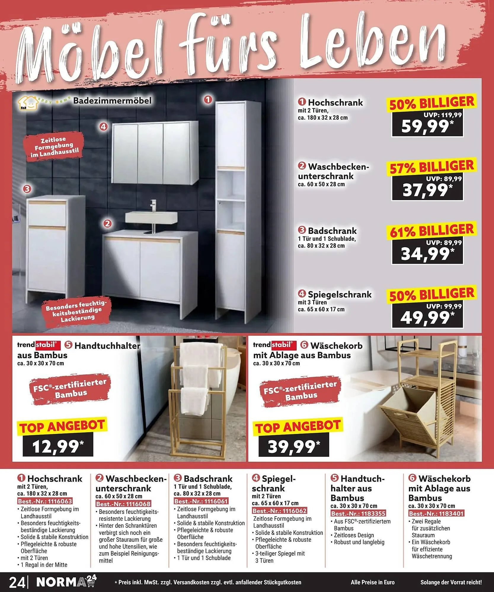 Norma Prospekt von 1. November bis 1. Dezember 2025 - Flugblätt seite  24