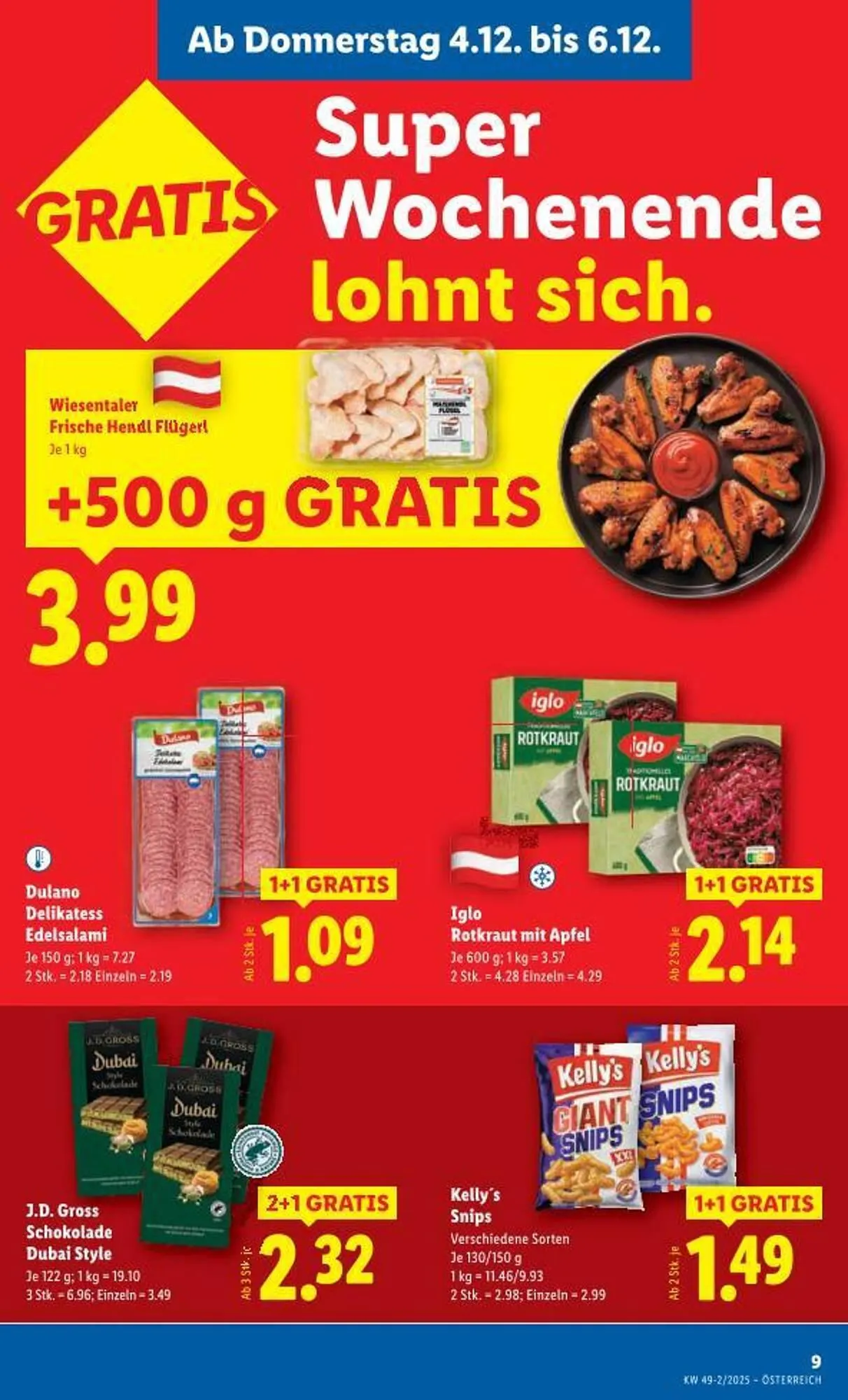 Lidl Flugblatt von 4. Dezember bis 10. Dezember 2025 - Flugblätt seite  12