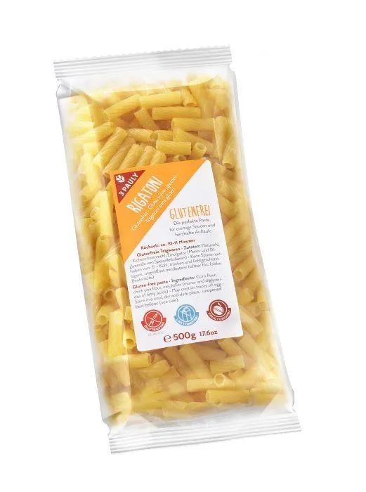 3PAULY Rigatoni glutenfrei 500g