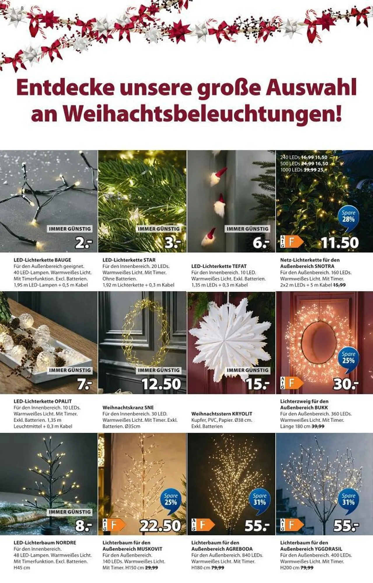 JYSK Flugblatt von 5. November bis 18. November 2025 - Flugblätt seite 8